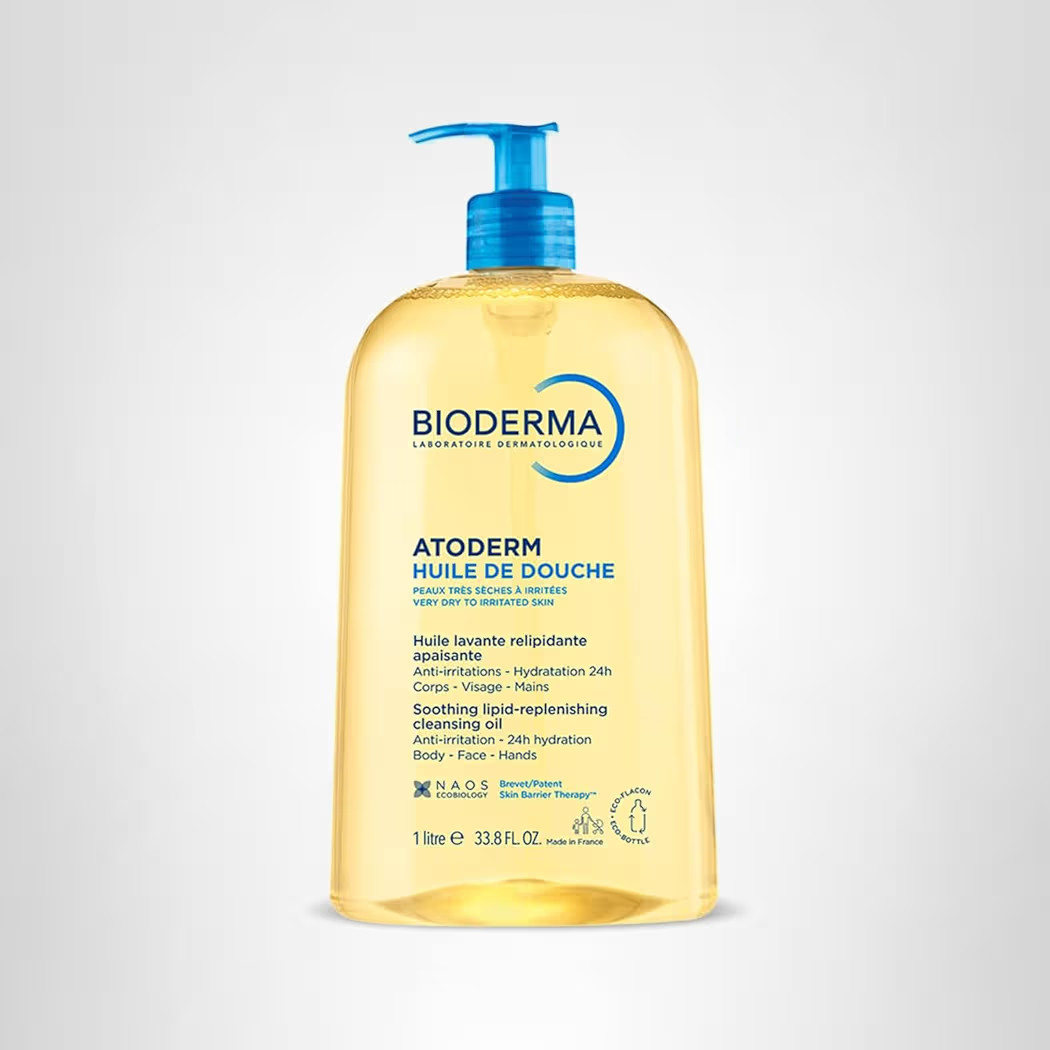 Bioderma Atoderm Shower Oil, Cleansing Oil For Face & Body, Nourishing Cleansing Oil For Dry to A... | Amazon (US)