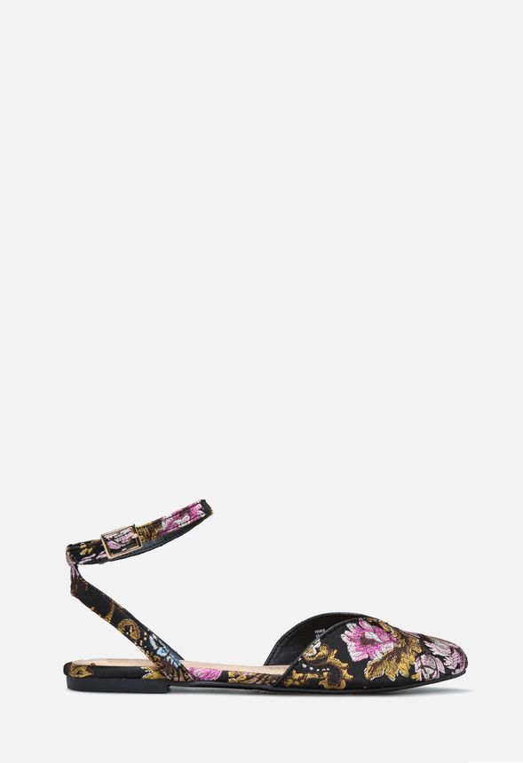 Venice Pointed Toe Flat | JustFab