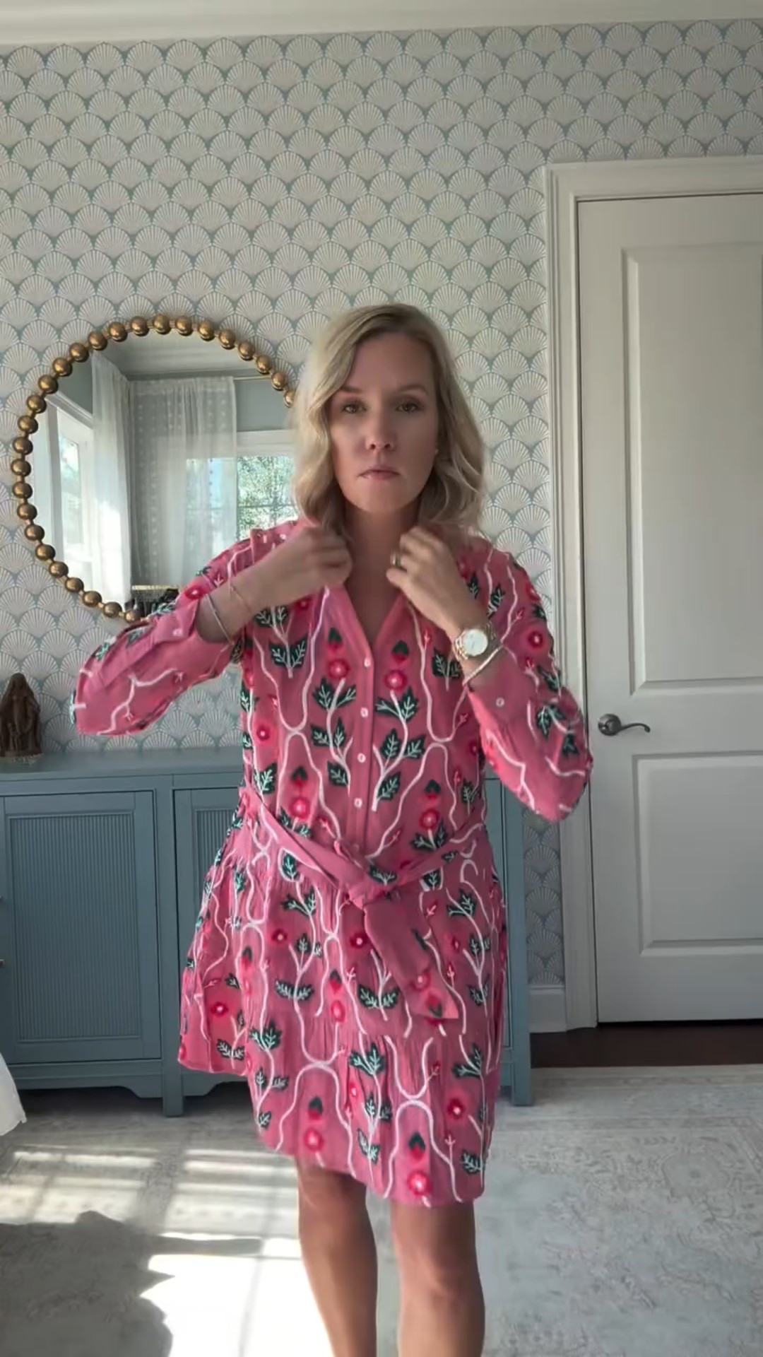 The perfect everyday or holiday looks! I am loving this pink dress so much- the detail is amazing and the colors are perfectly on trend for the holidays. If you’re looking for a splurge worthy gift for the holidays- I have been wearing my @petitepaloma boots on repeat. They’re the best in the biz! 

Comment PINK and I’ll send you a link! 💗