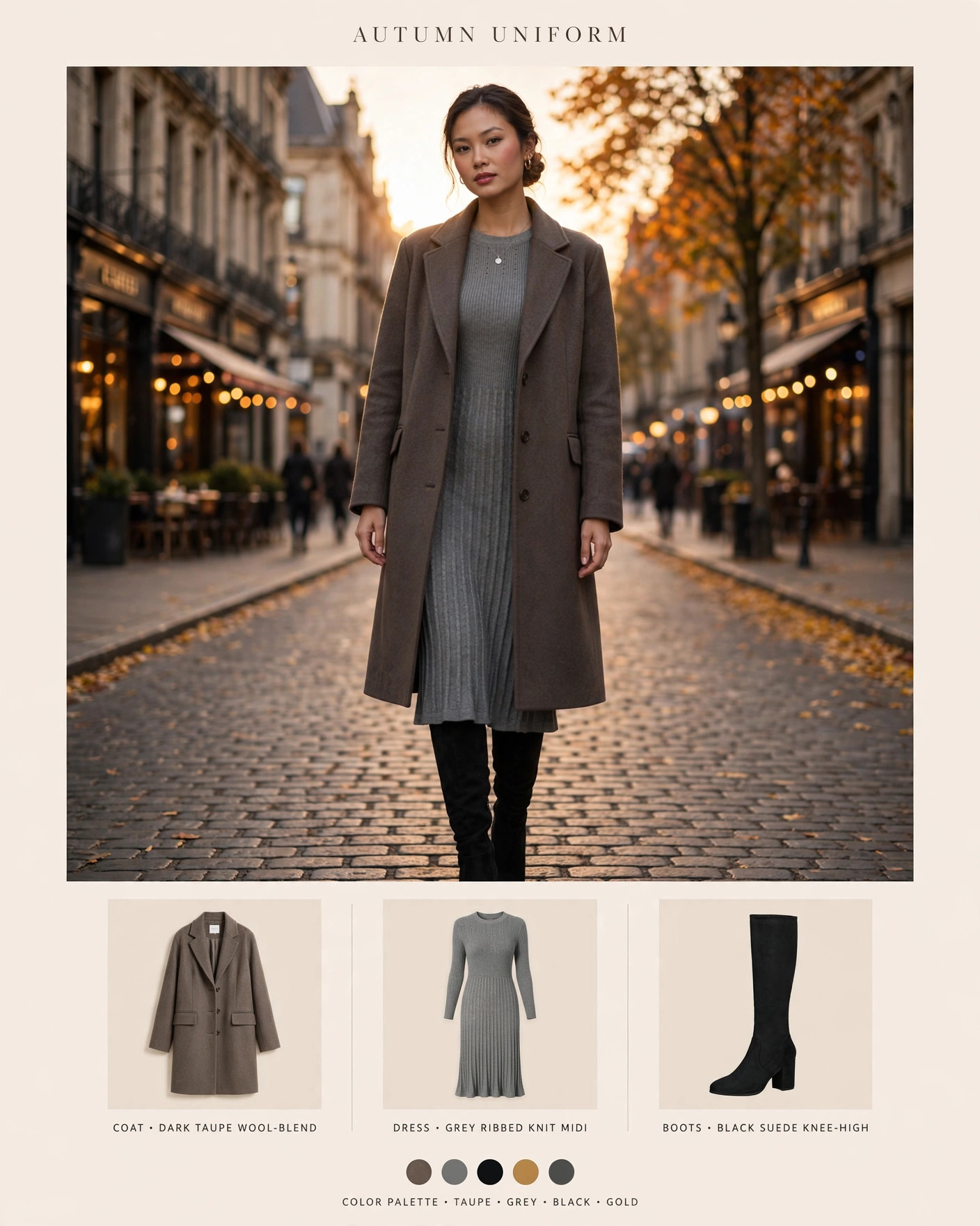 Dark Taupe Wool Coat — Shop my look below! #StyledBySarah #FallFashion #LTKFinds
Affiliate links — I earn from qualifying purchases 

 