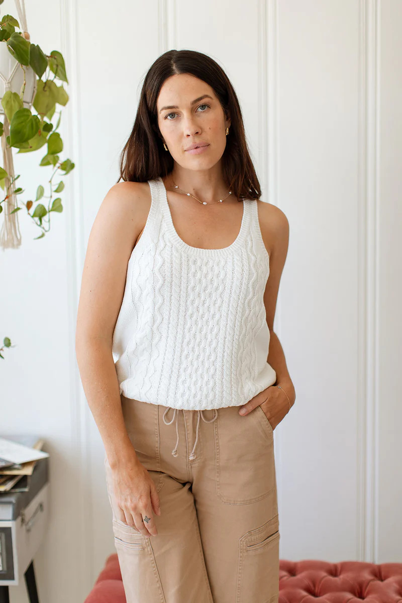Jessie Sweater Tank | Carly Jean Los Angeles