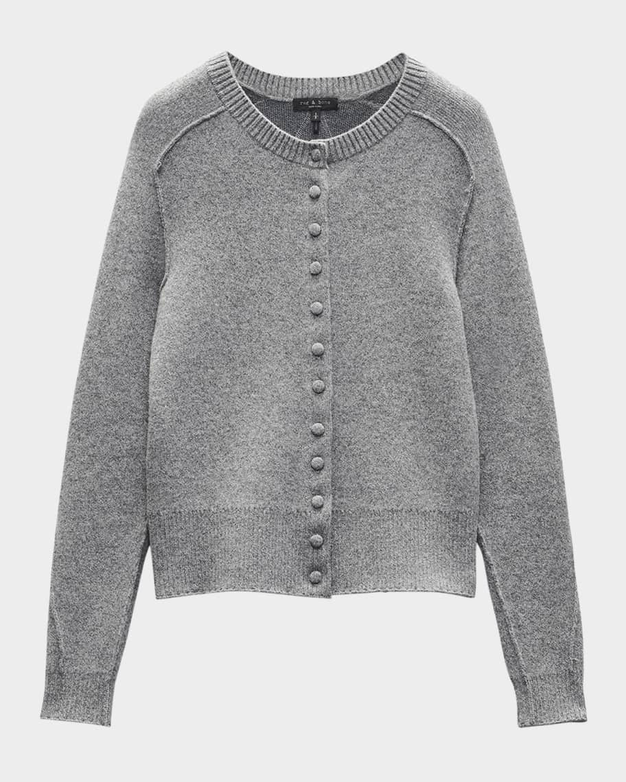 Bridget Crewneck Cardigan | Neiman Marcus