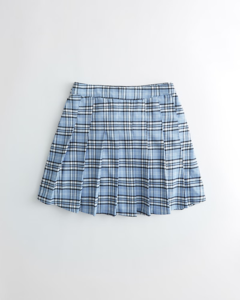 Ultra High-Rise Pleated Mini Skirt | Hollister (US)