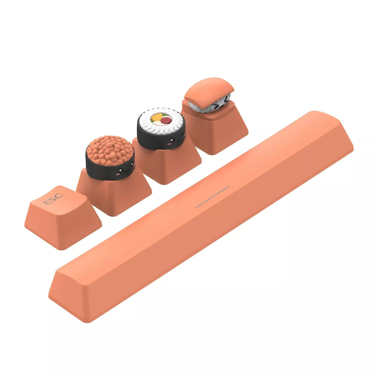 North Key Pack Dessert: Multicolored Flexible PVC & ABS Keyboard Accessories | Target