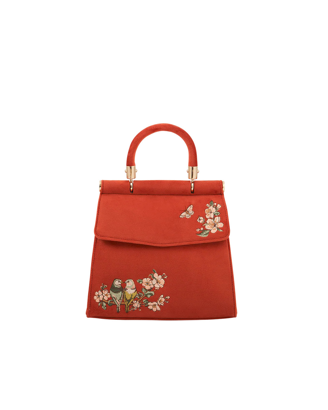 Lovebirds Mini Top Handle Tote | Fable England