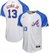 Nike Youth Atlanta Braves 2024 City Connect Ronald Acuña Jr. #13 Limited Vapor Jersey | Dick's Sporting Goods