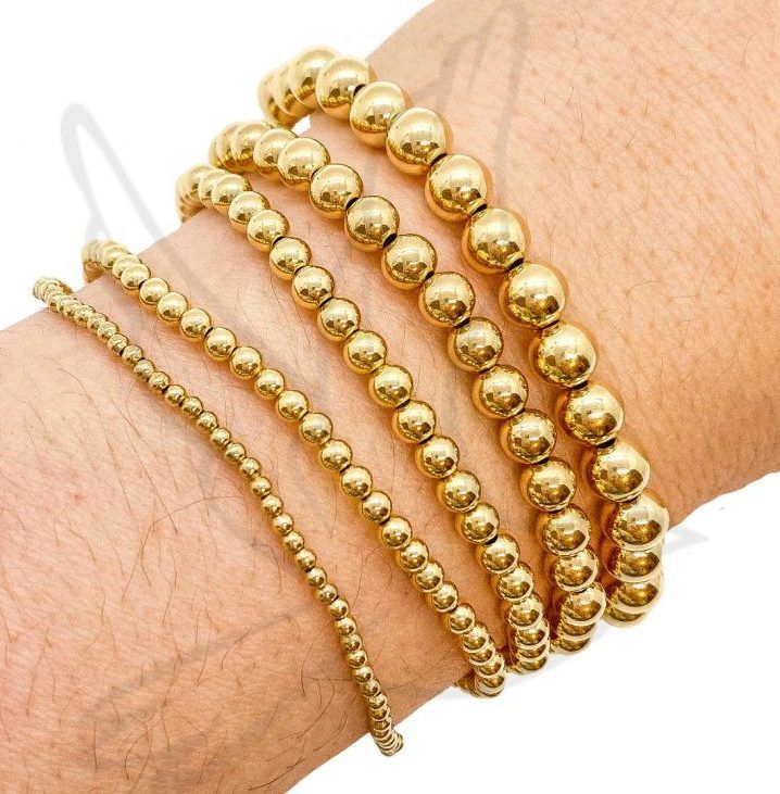 Bracelets | Gold Filled Just the beads (singles) | The Callaway Collection