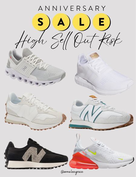 Nordstrom anniversary sale,
Nsale, sneakers and tennis shoes, on cloud running shoes, new balance sneakers 

#LTKunder100 #LTKshoecrush #LTKxNSale