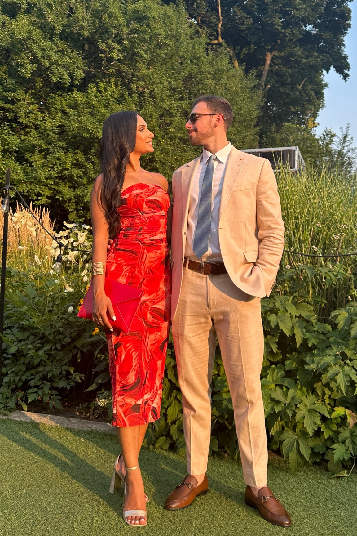 Couples wedding guest outfits ✨ Similar dresses and linen suit tagged in this post!  

#LTKwedding #LTKsummer #LTKstyletip