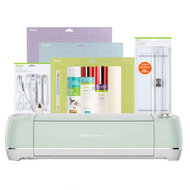 Cricut Explore Air™ 2, Mint + Essentials Bundle | Cricut