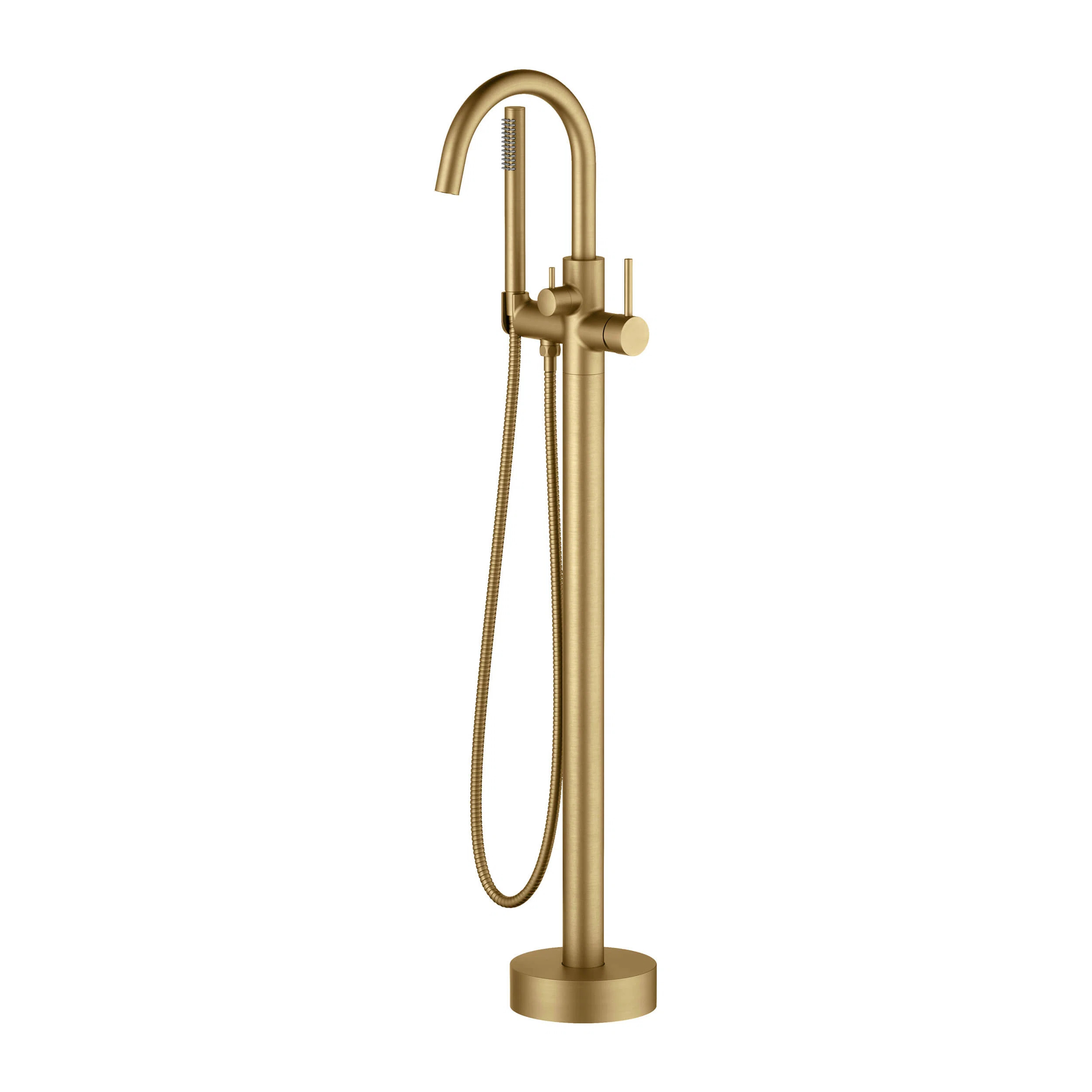 Circular Single Handle Tub Faucet | Wayfair North America