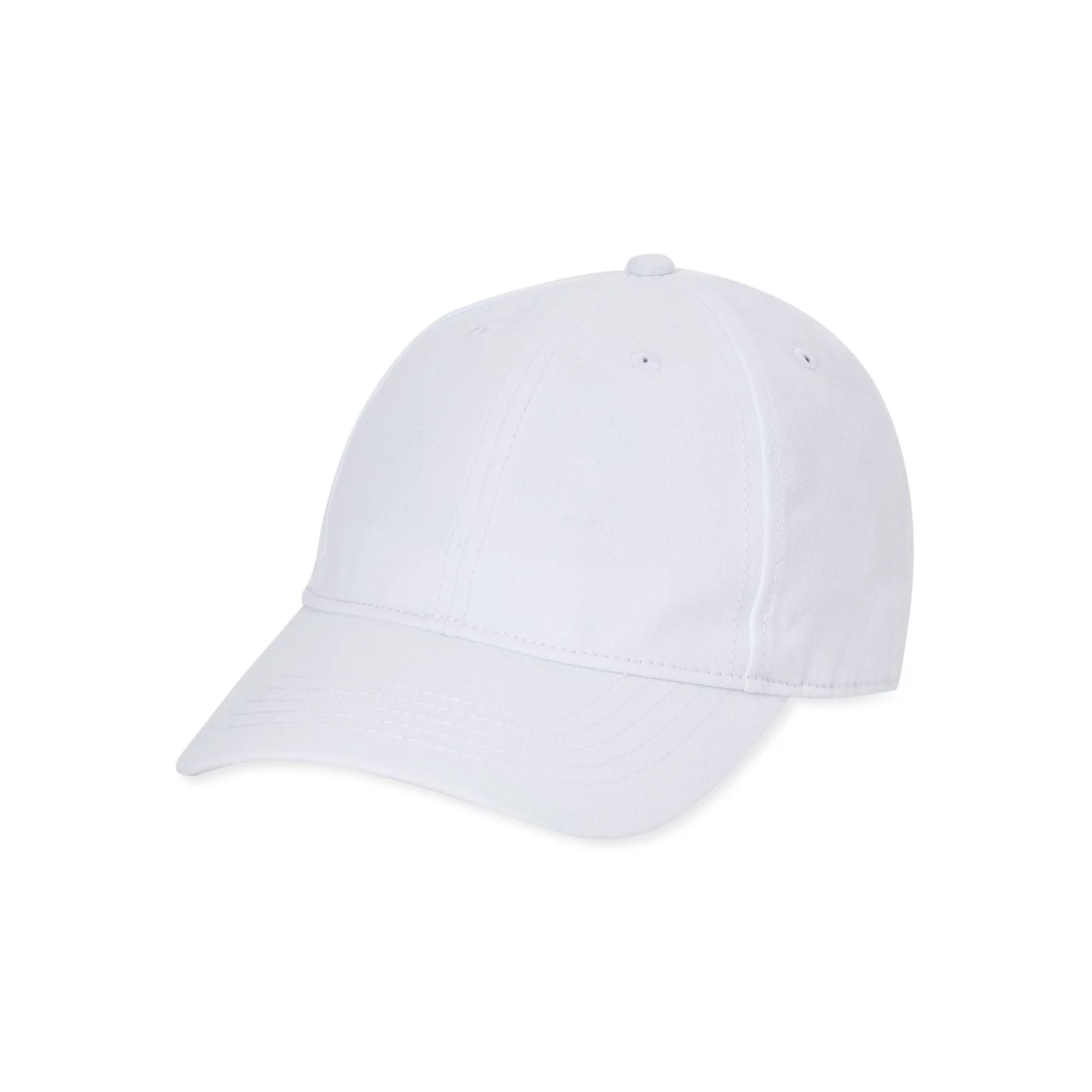 Time and Tru 3pc Solid Non Wash Baseball Cap - Walmart.com | Walmart (US)