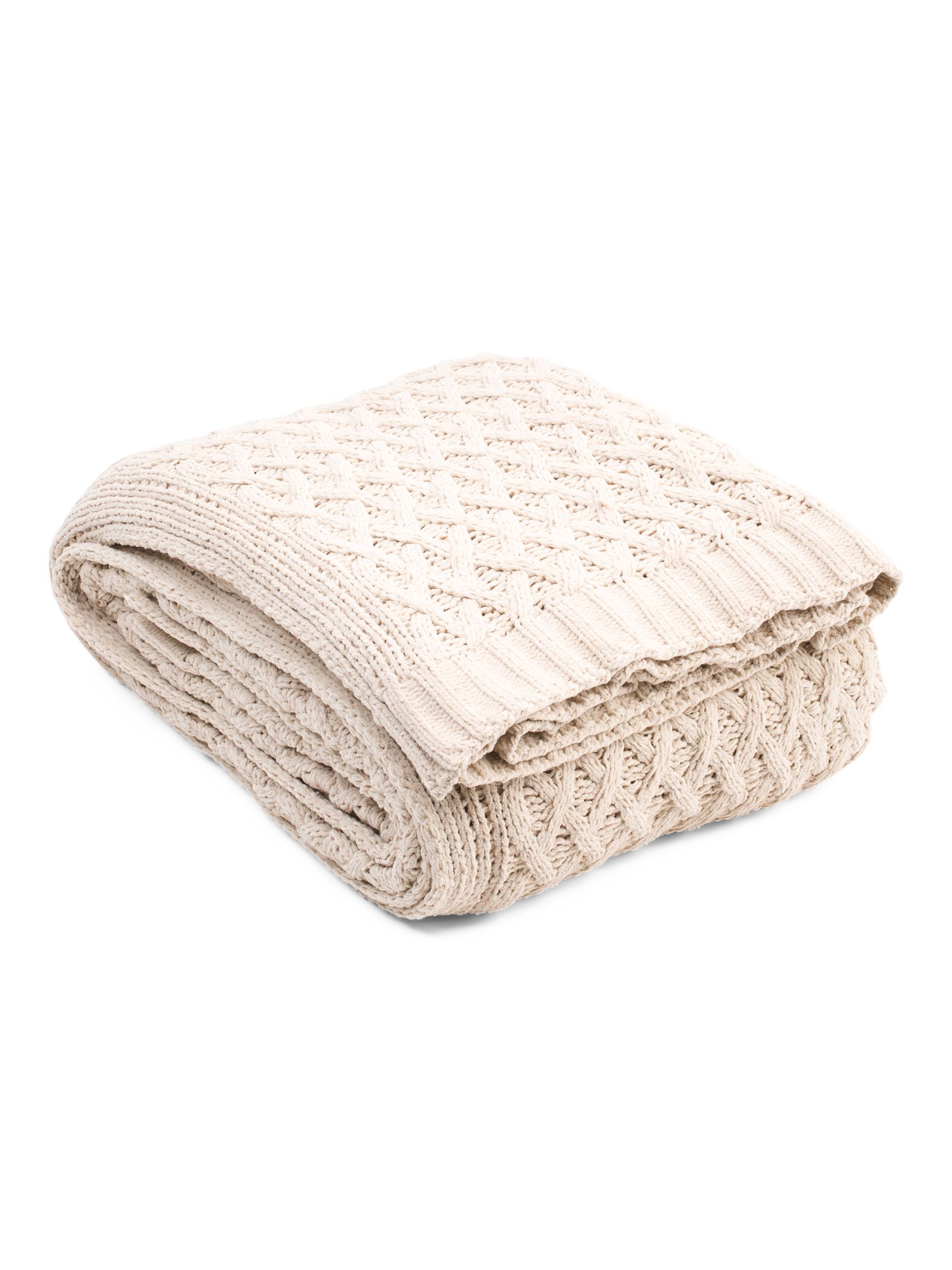 Wave Check Knit Blanket | Home Essentials | Marshalls | Marshalls