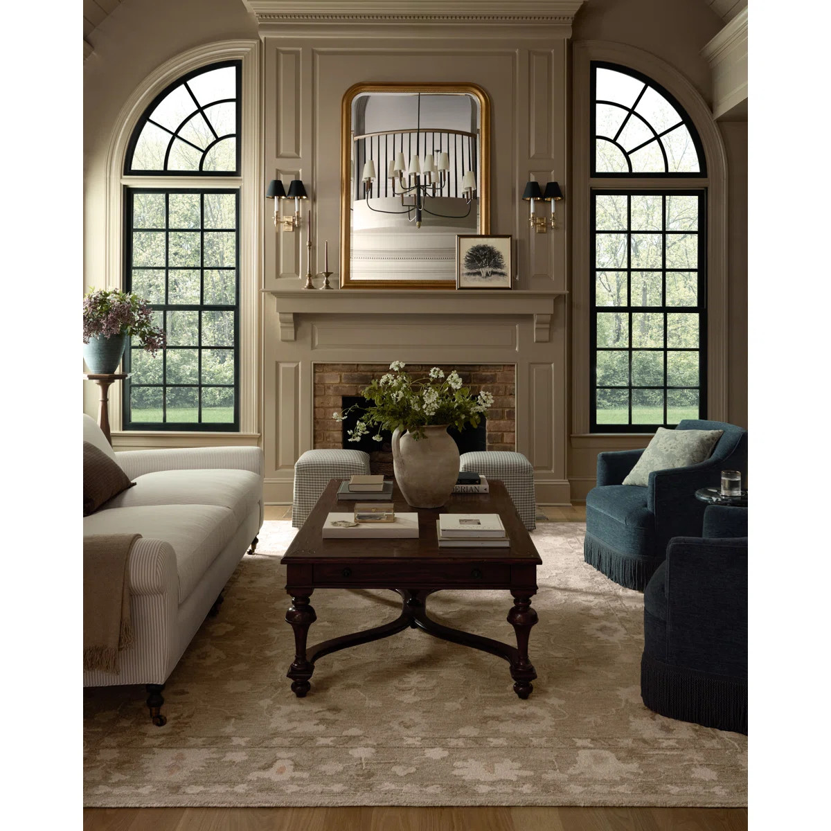 Chris Loves Julia x Loloi Dorothea Khaki / Dove Area Rug | Wayfair North America