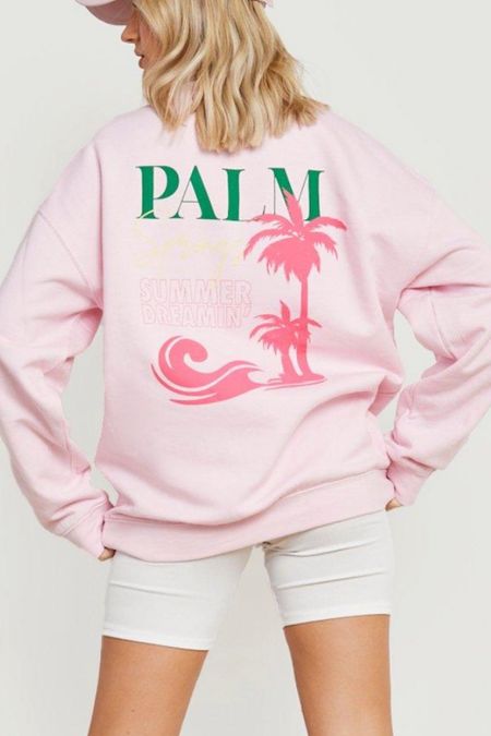 Palm sweatshirt on sale 

#LTKsalealert #LTKU #LTKSeasonal