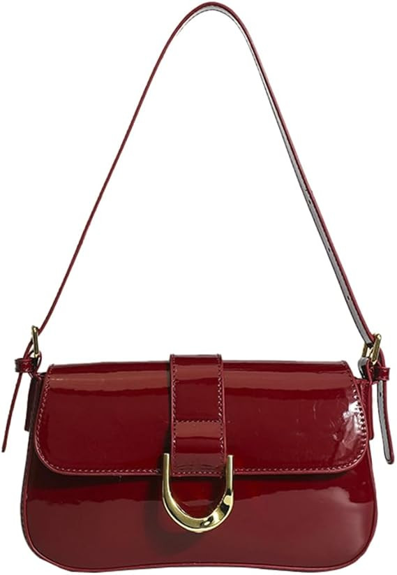 Women's Underarm Shoulder Bags Faux Leather Tote Bag Clutch Trendy Purses Handbag Vintage Evening... | Amazon (US)