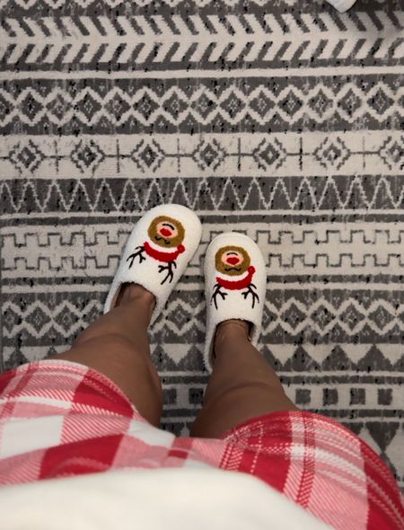 Christmas slippers
Gift idea for her
Reindeer slippers
 Christmas pajamas 


#LTKHoliday #LTKHolidaySale #LTKGiftGuide