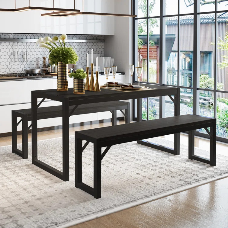 Ezzah 4 - Person Dining Set | Wayfair North America