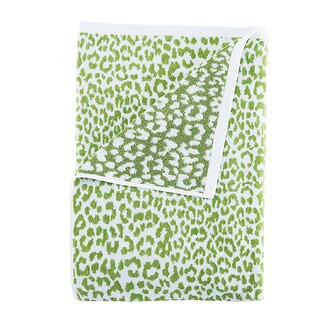 Leupart Luxury Beach Towel with Soft Cotton & Leopard Motif | Ballard Designs, Inc.