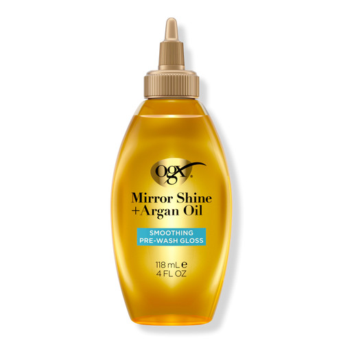 Mirror Shine + Argan Oil Smoothing Pre-Wash Hair Gloss | Ulta