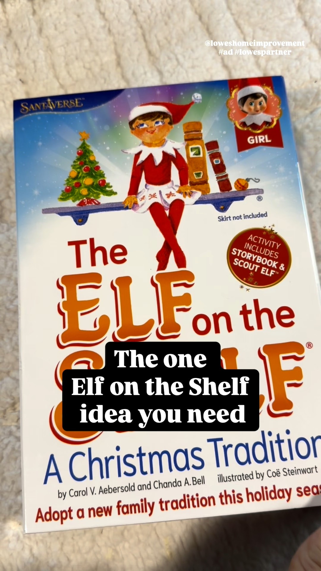 Elf on the shelf idea! Other great holiday decor 
#ad #lowespartner @loweshomeimprovement 

#LTKHome #LTKHoliday #LTKGiftGuide