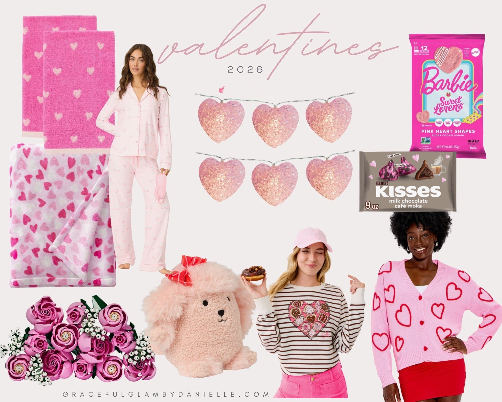 My favorite Valentine’s 2026 finds 🩷❤️🫶🏼 from pink heart lights, to Lego roses, to the comfiest pajamas 💌



#LTKSeasonal #LTKHome #LTKootd
