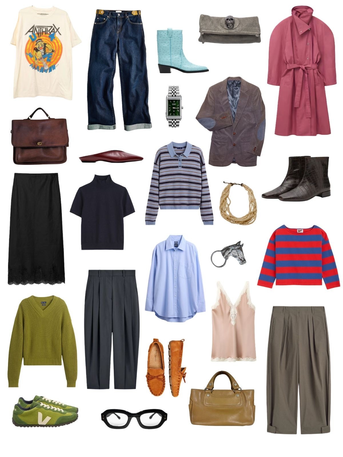 This is the fall wardrobe with a bit of an academia vibe. 

You can read the whole post and see all of the outfit examples on my blog.

#LTKcanada #LTKstyletip