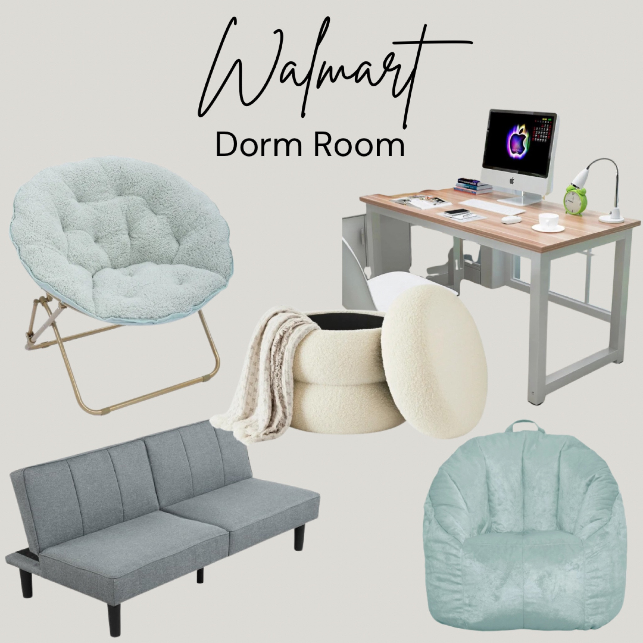 Dorm Room Furniture! Futon, stool seating, desk, chairs, inflatable furniture, papasan chair
#dormroom #collegeroom #bedroomfurniture #dormfurnitute  #apartmentfurniture

#LTKFindsUnder100 #LTKBacktoSchool #LTKHome