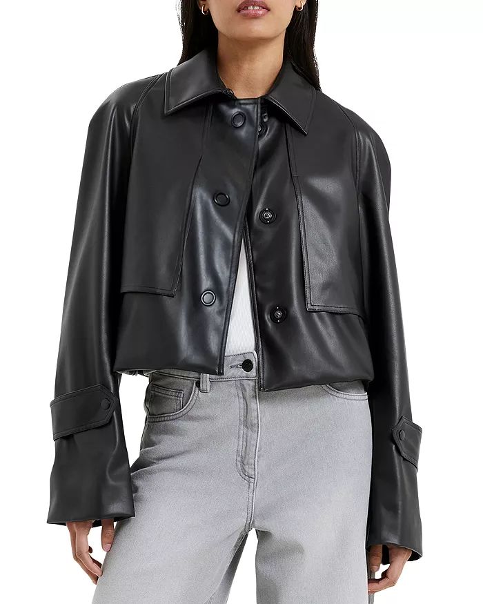 Crolenda Faux Leather Jacket | Bloomingdale's (US)