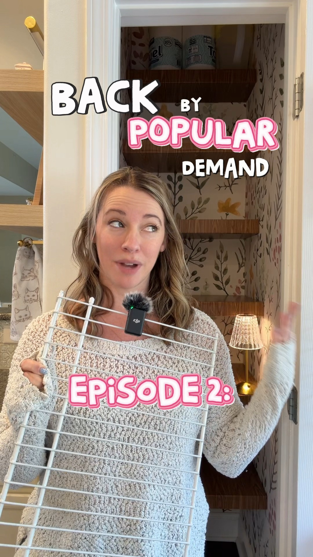 DIY pantry update | pantry renovation | wire shelves | DIY shelves | easy DIY | house projects @Lowe's 

#LTKstorytime #LTKHome