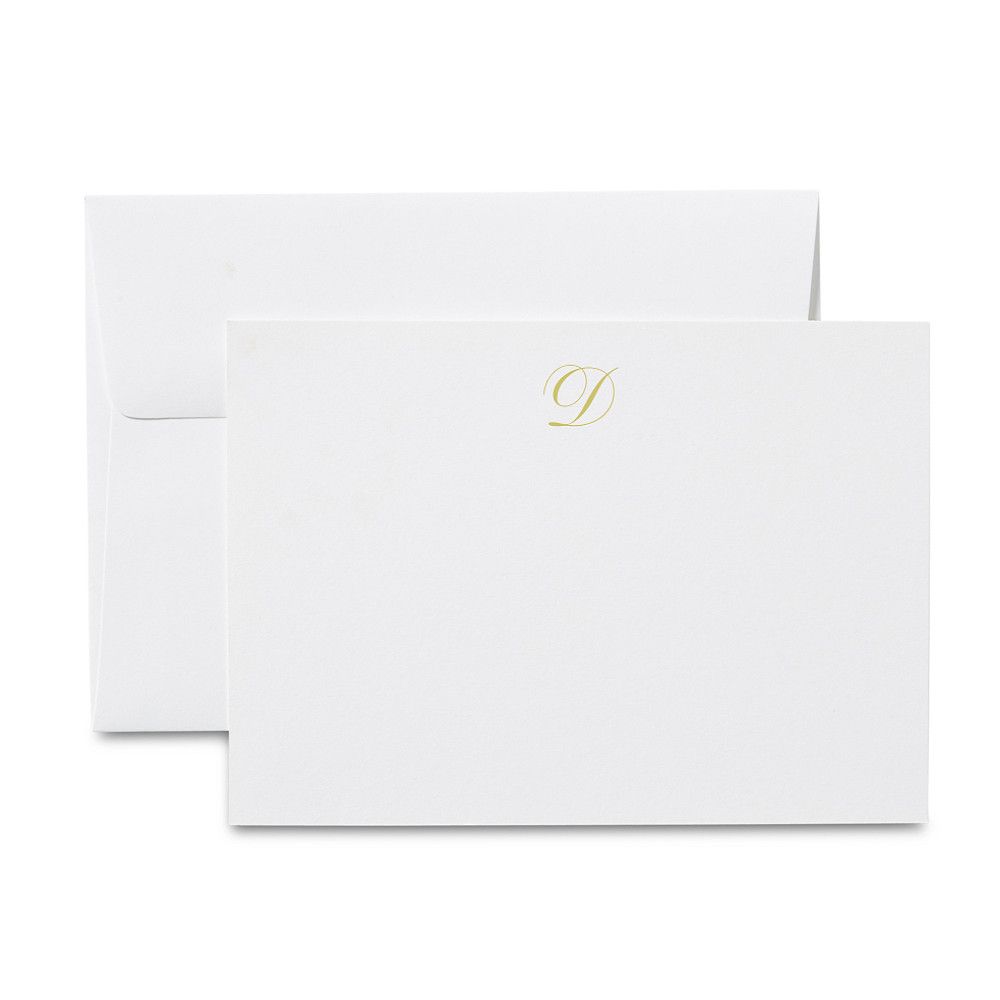 Foil Pressed Notecards, Set of 25 | Mark and Graham | Mark and Graham