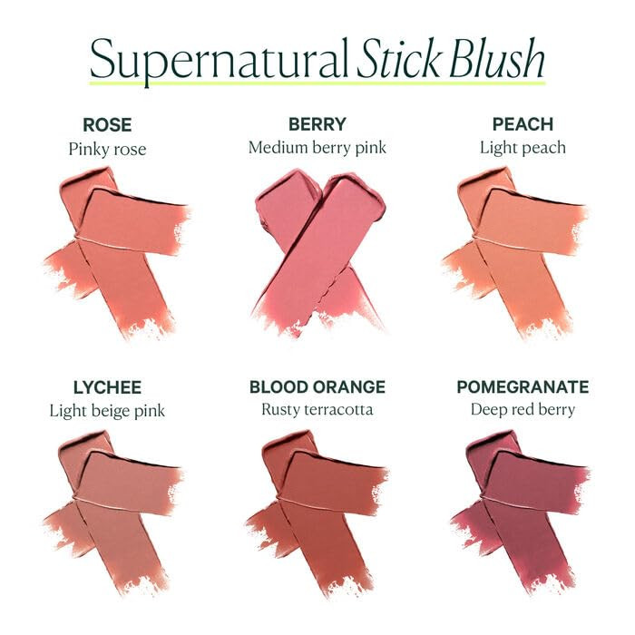 Well People Supernatural Stick Multi-Use Blush, Creamy, Hydrating Blush Stick For A Pop Of Color,... | Amazon (US)
