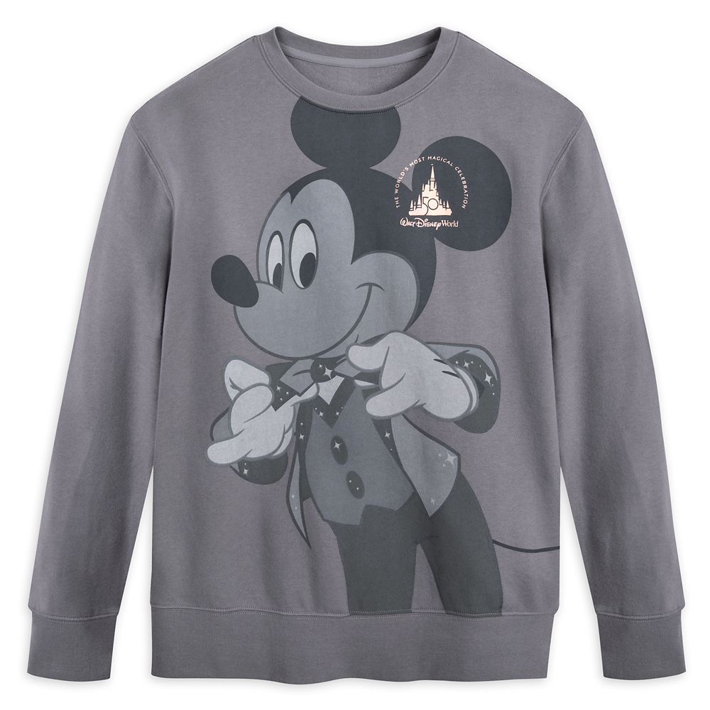 Mickey Mouse Pullover Sweatshirt for Adults – Walt Disney World 50th Anniversary | shopDisney | Disney Store