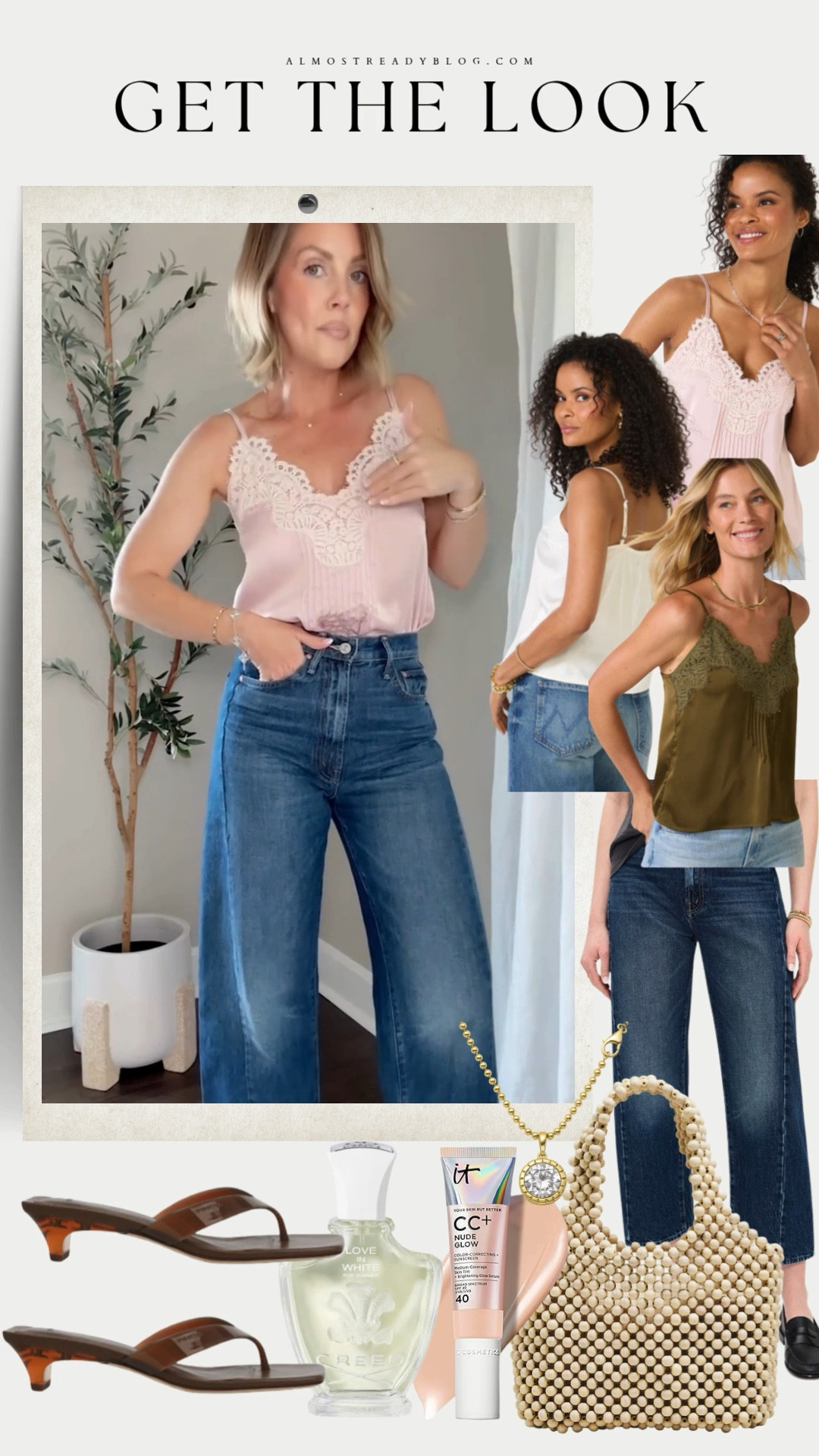 XS top / 24 jeans (a size down for me) / heels run a tad small, I sized up a 1/2

lace cami, lace top, frminine style, casual chic, spring style, evereve, amanda west, almostreadyblog

#LTKPetite #LTKootd #LTKOver40