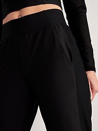 High-Waisted PowerSoft Combination Taper Pants | Old Navy (US)
