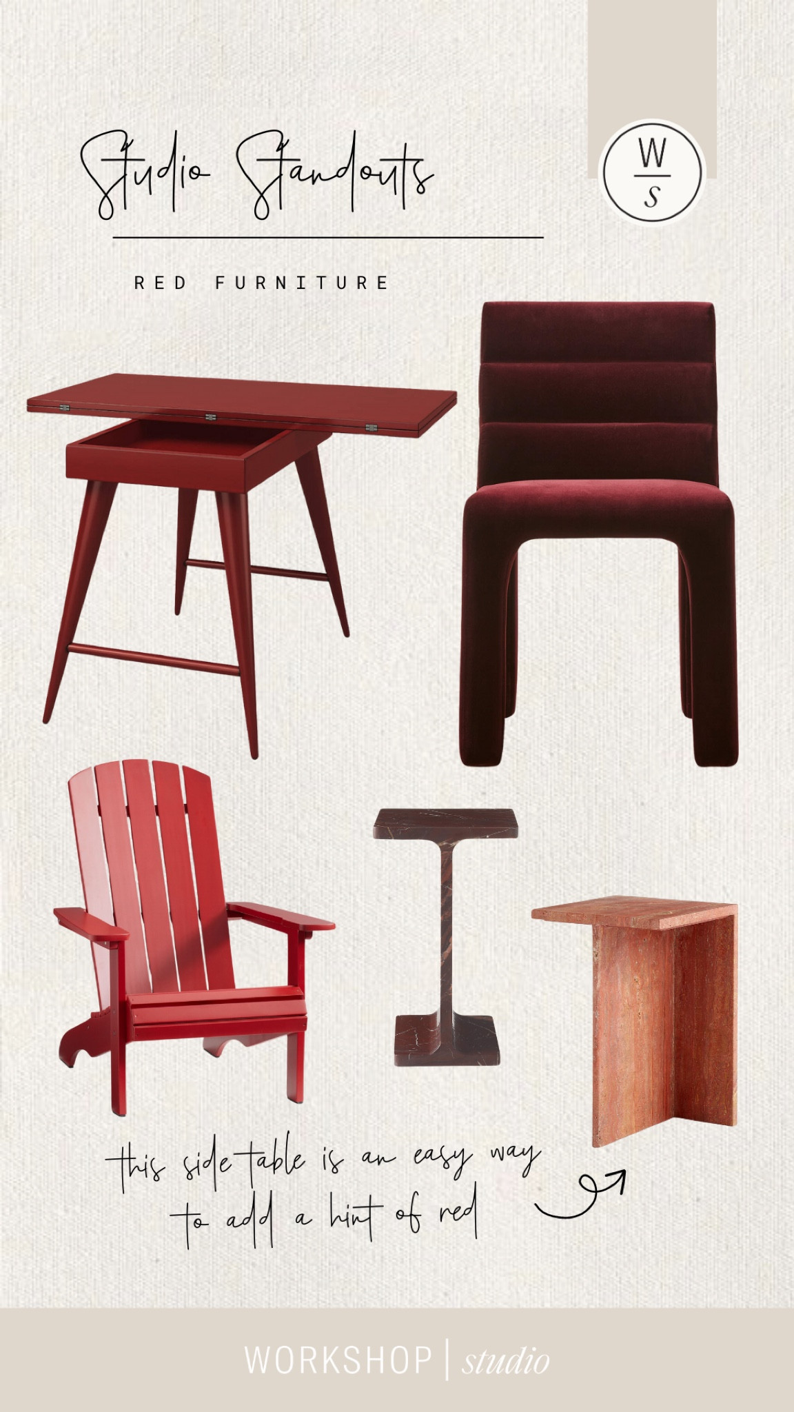 Unexpected red ❤️ The unexpected red theory claims a dash of crimson is the secret to a chic living space

#LTKHome