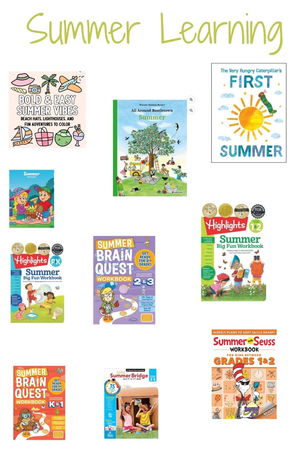 Summer Learning Books

#LTKSeasonal #LTKHome #LTKstorytime