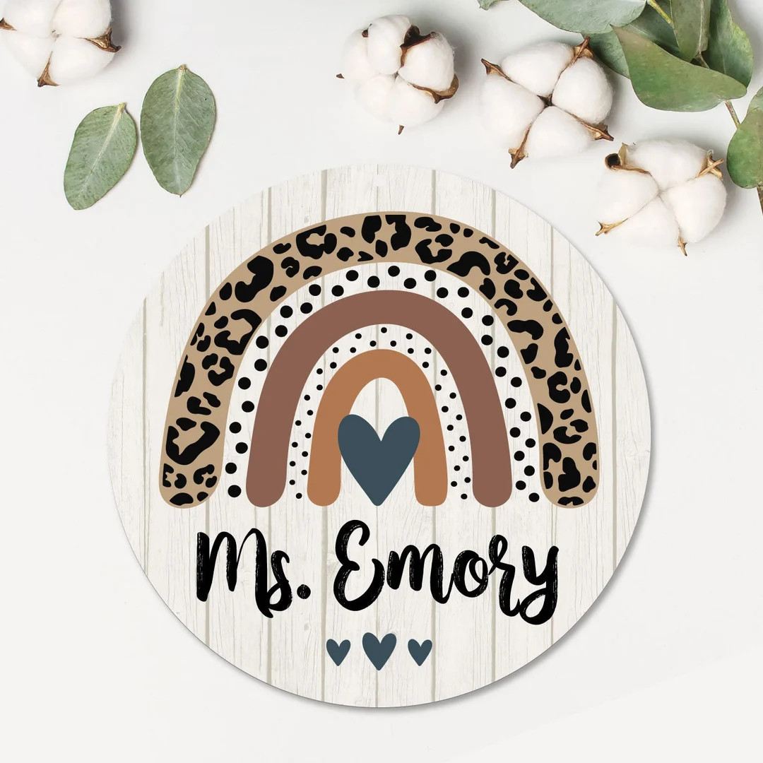 Classroom Door Sign  Metal Teacher Sign  Personalized Metal - Etsy | Etsy (US)