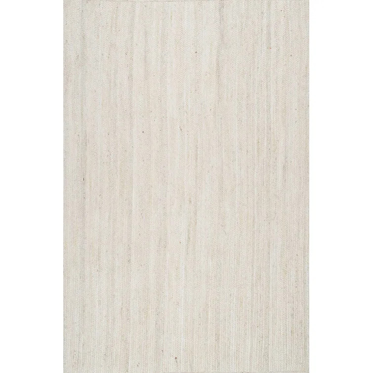Cruise Handmade Braided Jute Area Rug in Off White | Wayfair North America