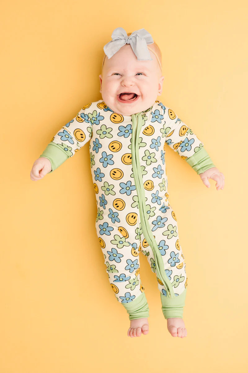 Happy Blooms Bamboo Sleeper | Little One Shop Co