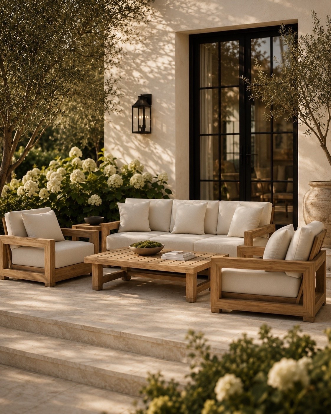There’s nothing I love more than a cozy and calming patio moment in the summer! This teak wood lounge set is gorgeous. A timeless addition to any patio or porch.

#LTKHome #LTKSeasonal #LTKSaleAlert