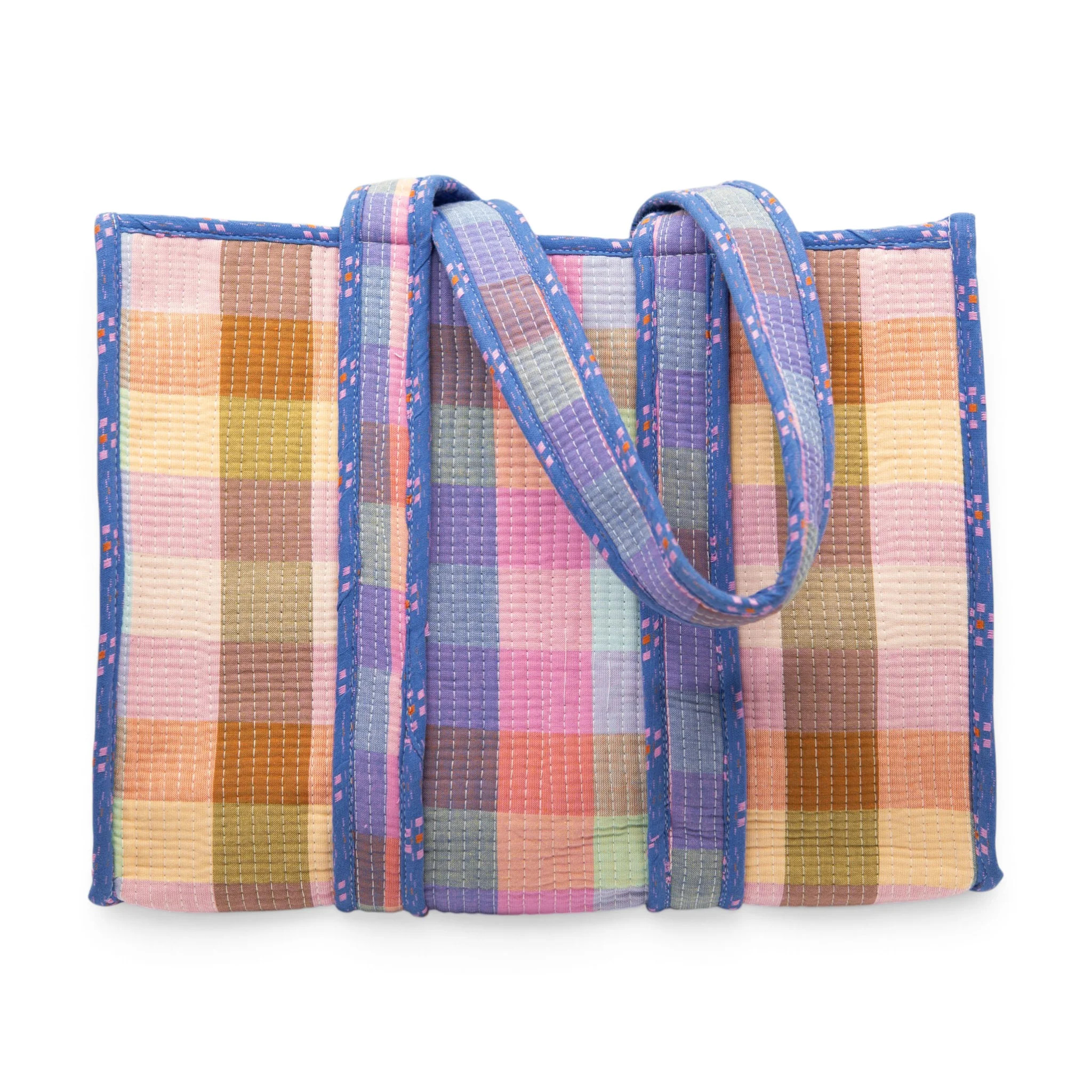Whimsy Plaid- Woven Bag by Boon Ties | Boon Ties