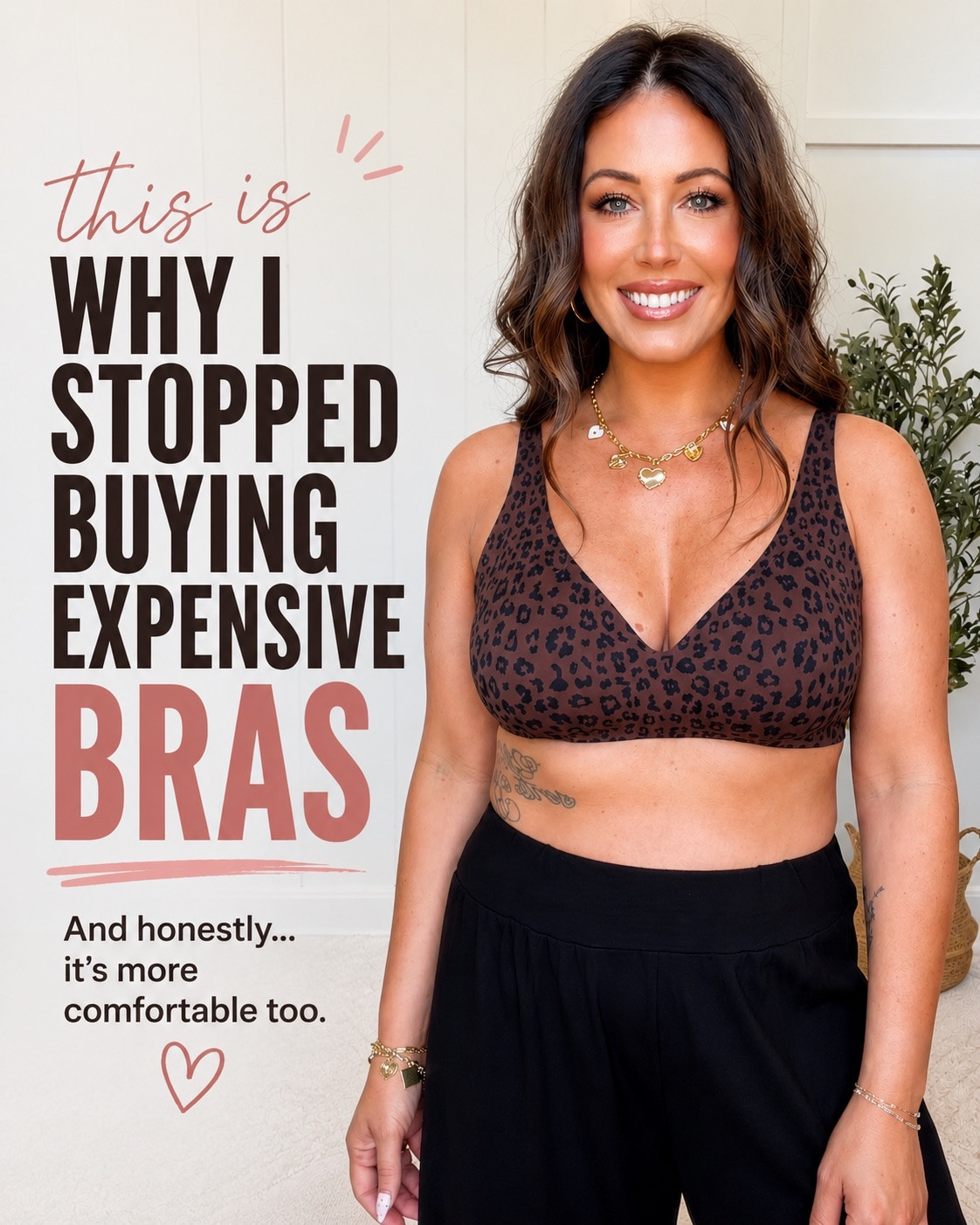 Everyone’s favorite bra👏👏 this is the bra that made me stop spending a fortune on bras. 🤎 It’s supportive, incredibly comfortable, and one I actually look forward to wearing. For reference, I’m 5’4”, 137 lbs, wearing a size Small. ✨

#LTKStyle #LTKFinds #AmazonFashion #BraFinds #EverydayEssentials #AffordableFashion #WardrobeStaples #ComfortFirst #FashionFavorites #MomStyle #CapsuleWardrobe #AmazonMustHaves

#LTKmomlife #LTKdayinmylife #LTKgrwm
