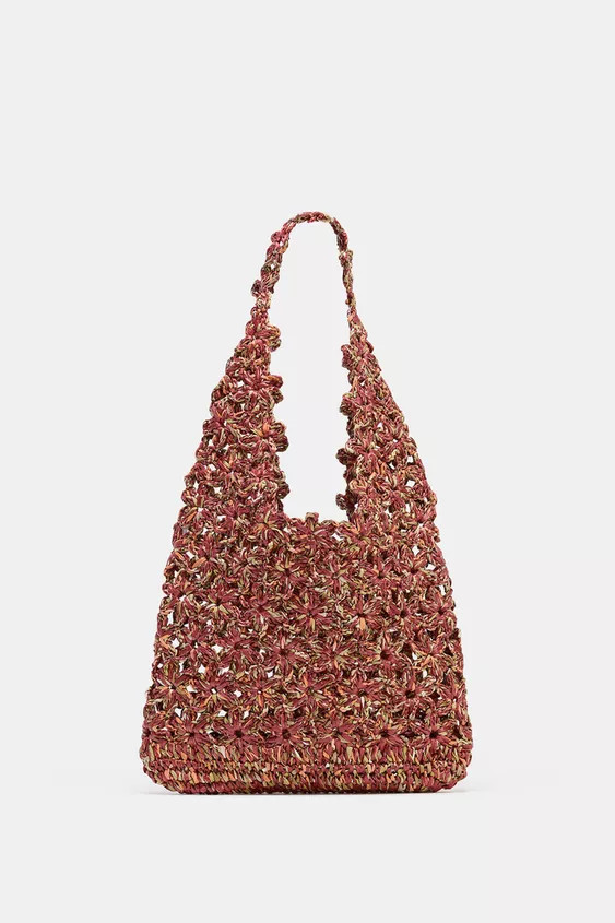 RAFFIA BUCKET BAG | Zara AU