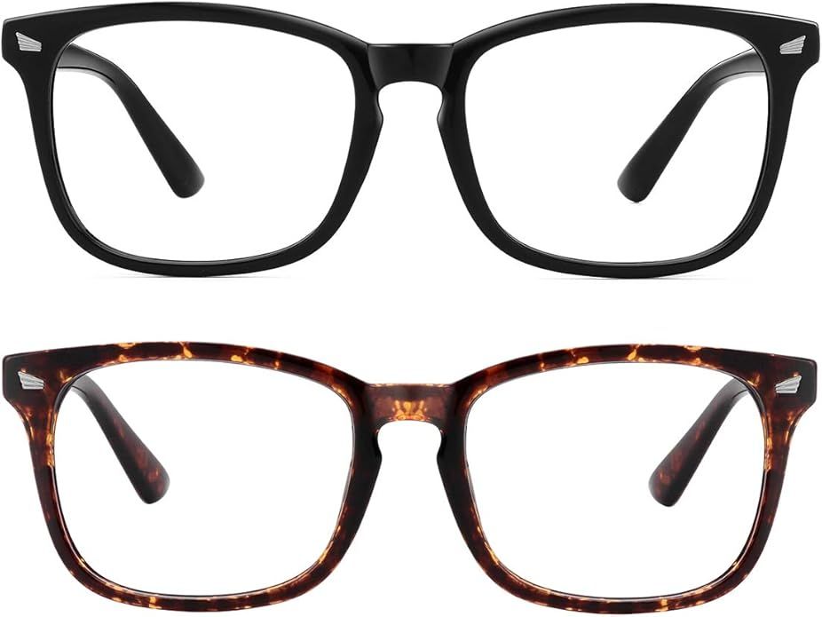 MEETSUN Blue Light Blocking Glasses, Anti Eye Strain Headache (Sleep Better),Computer Glasses UV4... | Amazon (US)