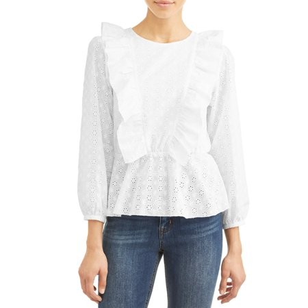 Women's Marlowe Cinched Waist Top | Walmart (US)