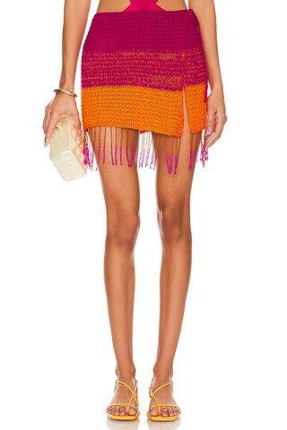 X Revolve Daily Pareo Mini Skirt
                    
                    Agua Bendita | Revolve Clothing (Global)