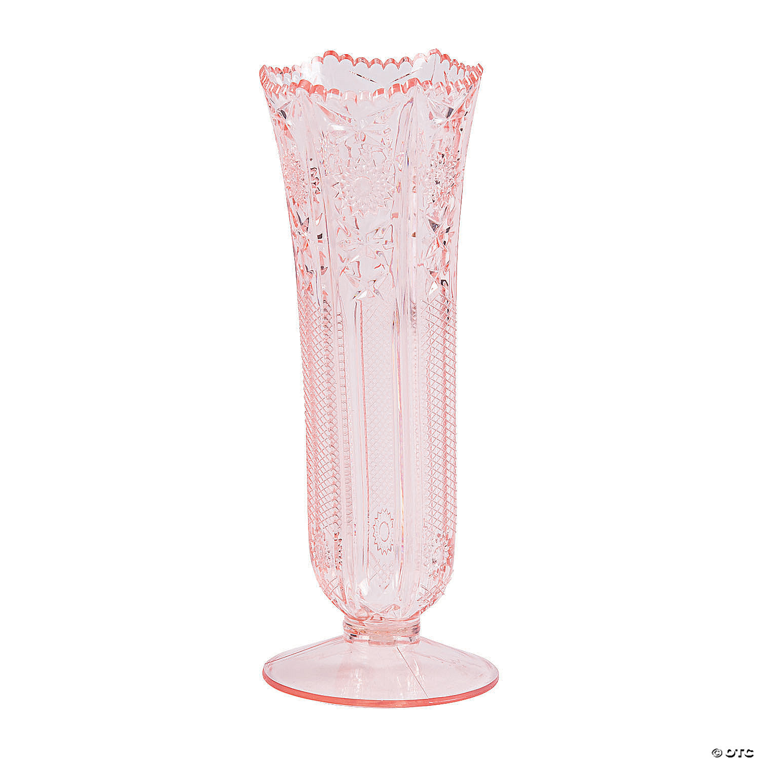 Blush Plastic Bud Vases - 12 Pc. | Oriental Trading Company