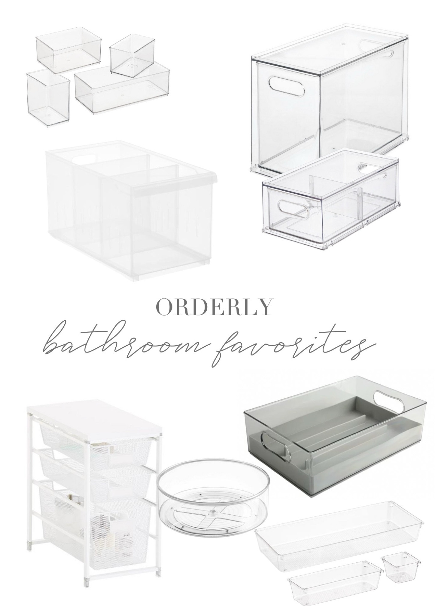 Bathroom Favorites • Bathroom Organization • Product used to Organize 

#LTKFamily #LTKHome #LTKFindsUnder100