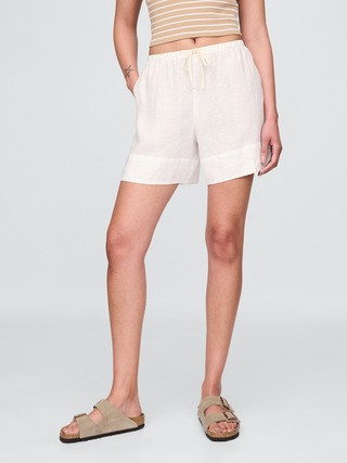 100% Linen Easy Shorts | Gap (US)
